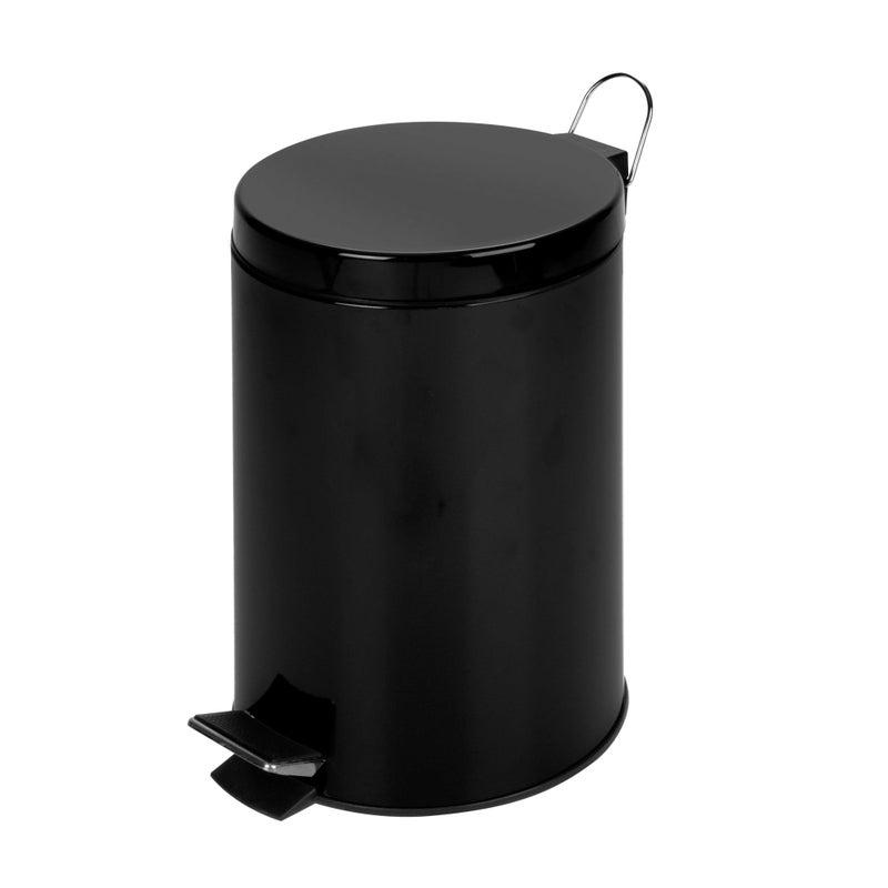 Honey Can Do Honey-Can-Do International, LLC TRS-05170 Step Trash Can, 12-Liter 3-Gal, Black - Image 1